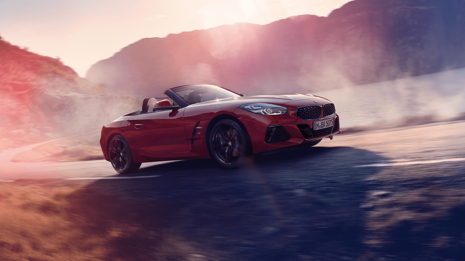 Roter BMW Z4